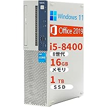 デスクトップPC（CPUi5-8400、8GBメモリ、1TB HDD）動作確認済 デスクトップPC（CPUi5-8400、8GBメモリ、1TB HDD）動作確認済